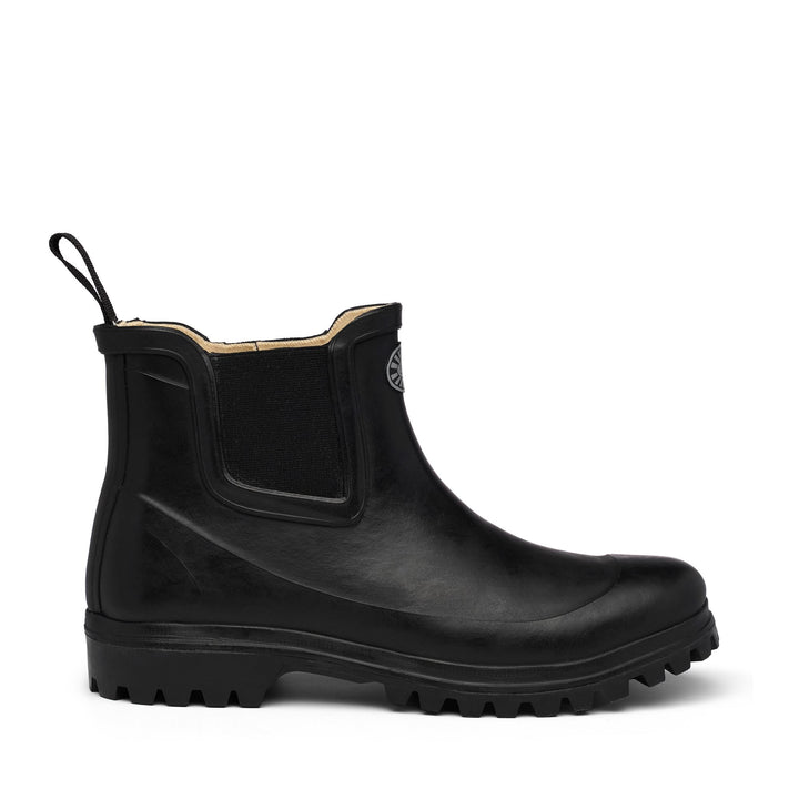 Mid Rubber Boots Woman Black Color 1