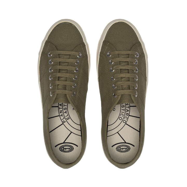 Unisex Green Sneakers with Cotton Upper 5