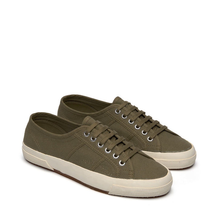 Unisex Green Sneakers with Cotton Upper 2