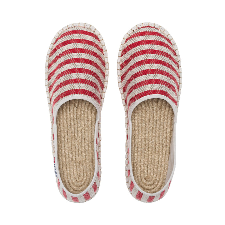 Unisex Red Espadrilles with Cotton Upper 4