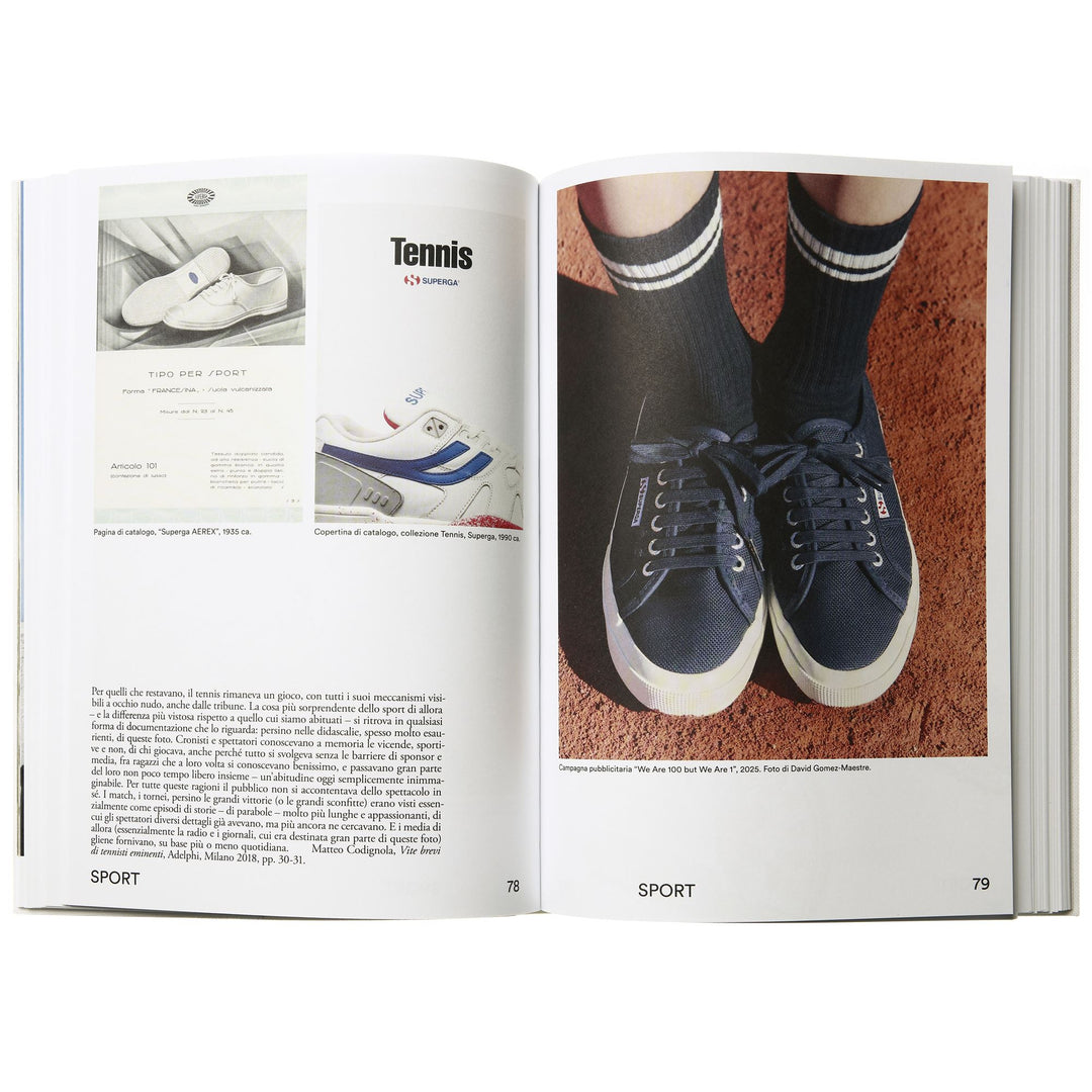 Unisex Book on Superga Fashion History main