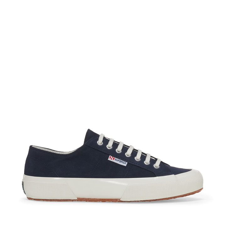 Unisex Blue Low Cut Sneakers with Suede Upper 1