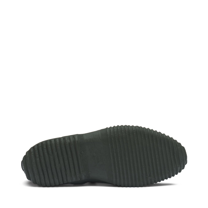 Woman's Green Rubber Ballerina with Cotton Lining 5
