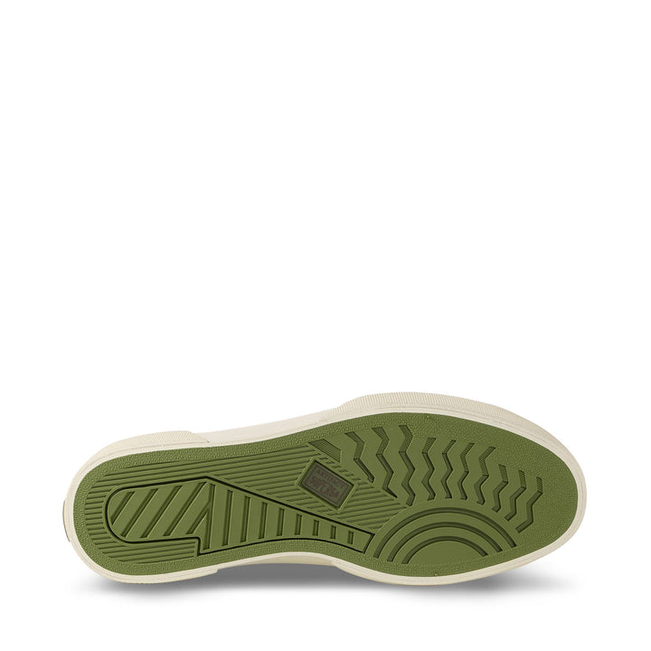 2432 WORKS SUEDE FLESH OUT - Sneakers - Low Cut - Unisex - Green grass Dk-Off White 5