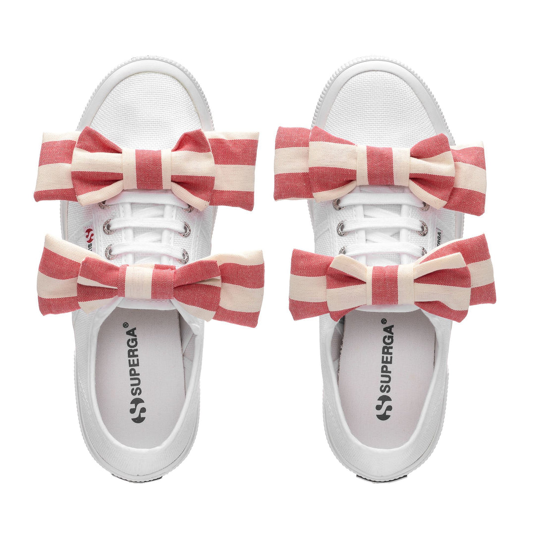 2750 COTTON RIBBON - Le Superga - Low Cut - Woman - White-OffWhite-Red main