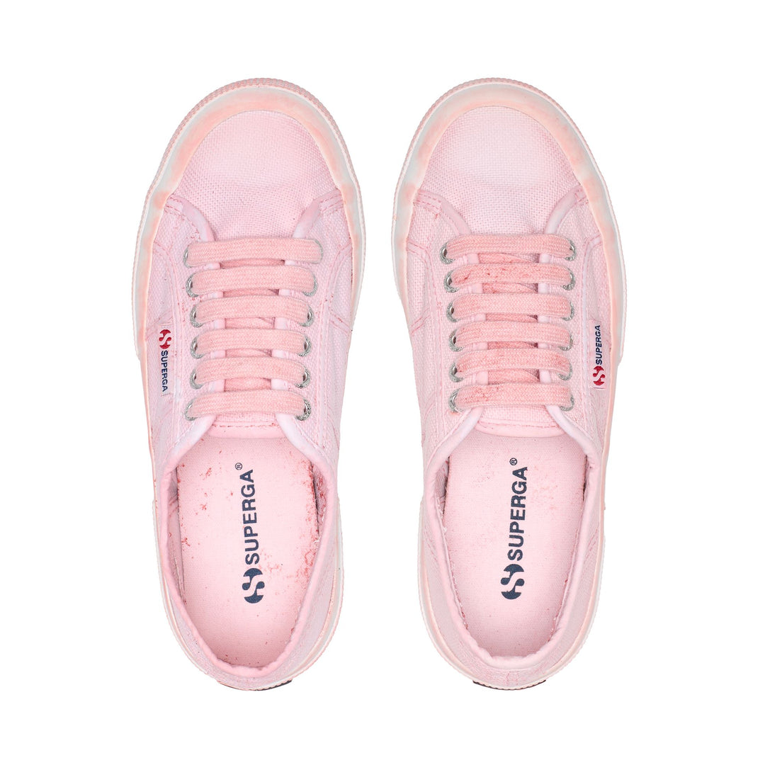 Unisex Pink Low Cut Sneakers with Cotton Upper main
