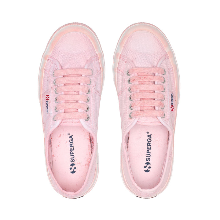 Unisex Pink Low Cut Sneakers with Cotton Upper 4