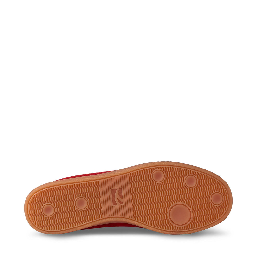 Unisex Red Sneakers with Suede Upper main