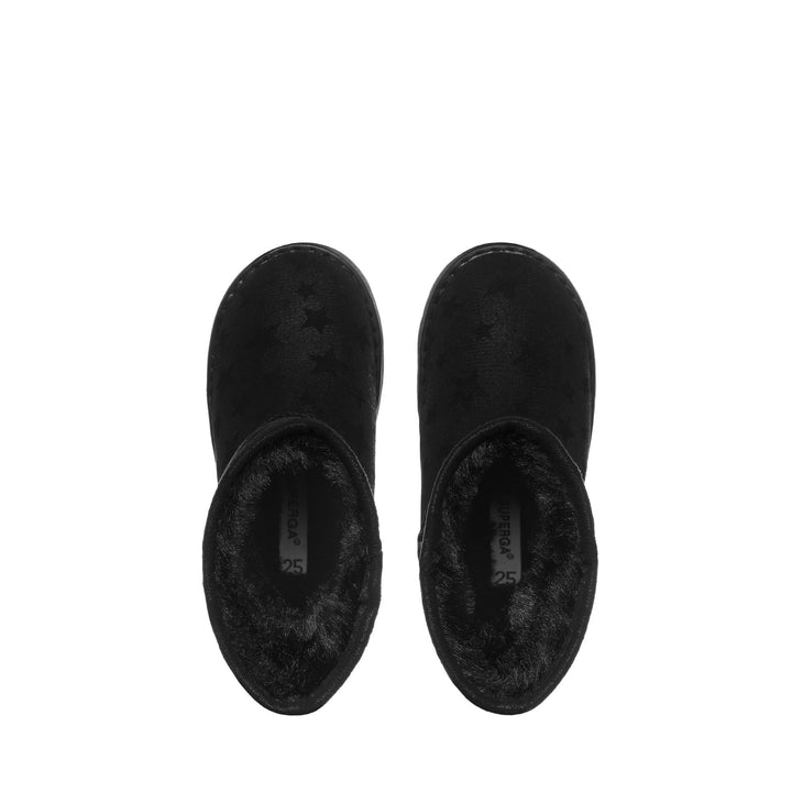 Girl's Ankle Boots Black with Microfibre Upper 4