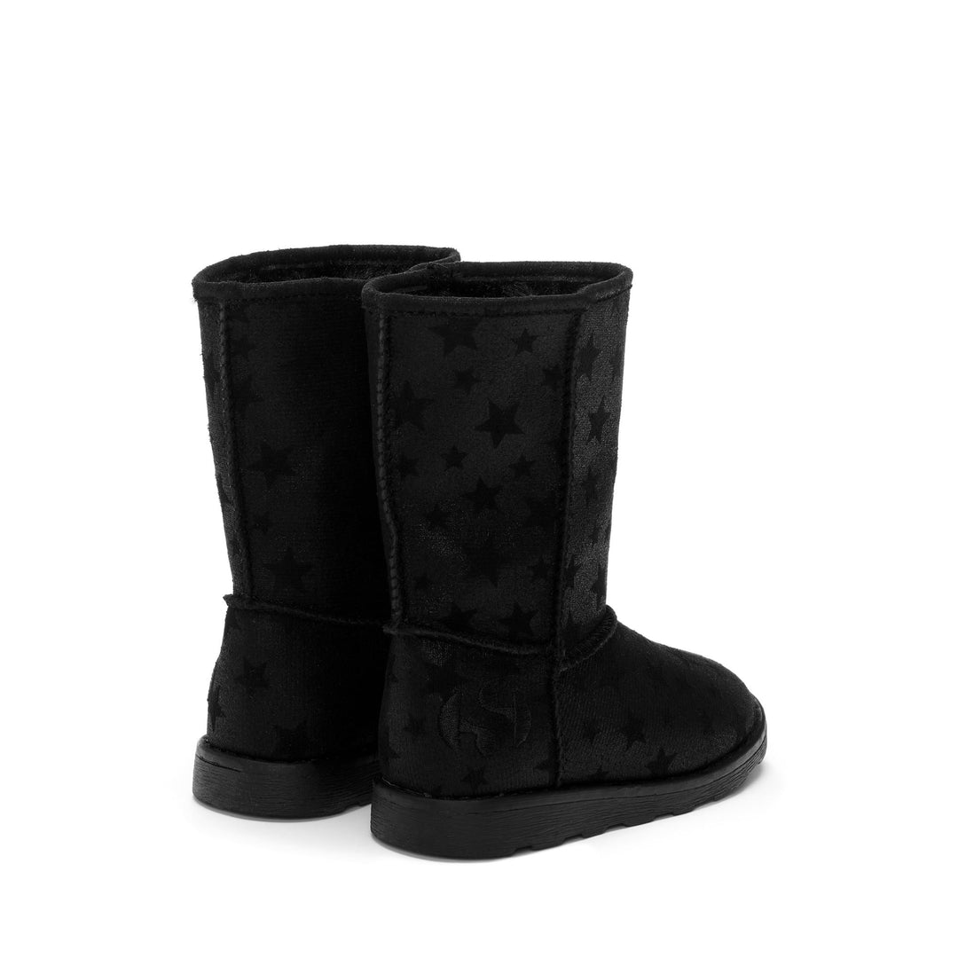Girl's Ankle Boots Black with Microfibre Upper main