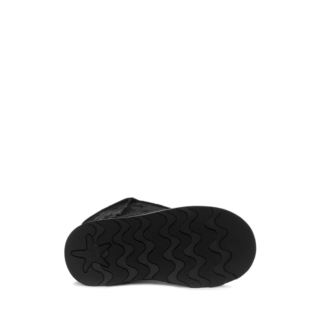 Girl's Ankle Boots Black with Microfibre Upper main