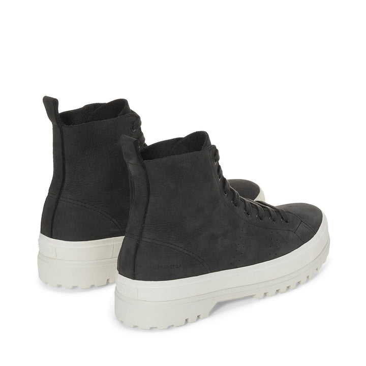 Schwarze Unisex-Stiefeletten mit Obermaterial aus Nubukleder 3