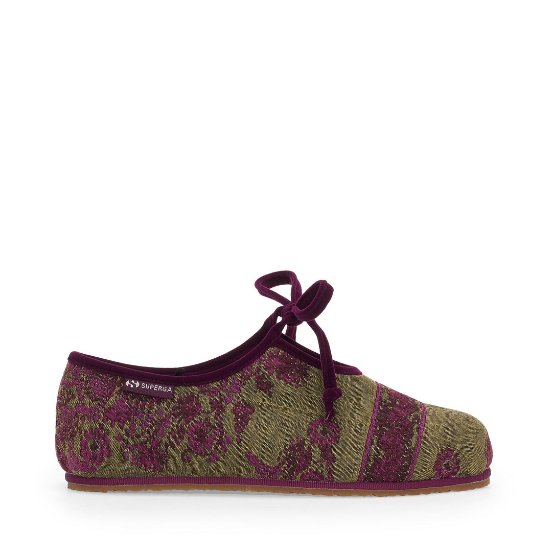1997 BALLERINA TAPESTRY - Ballerine - Ballerina - Woman - Military Green-Purple 01