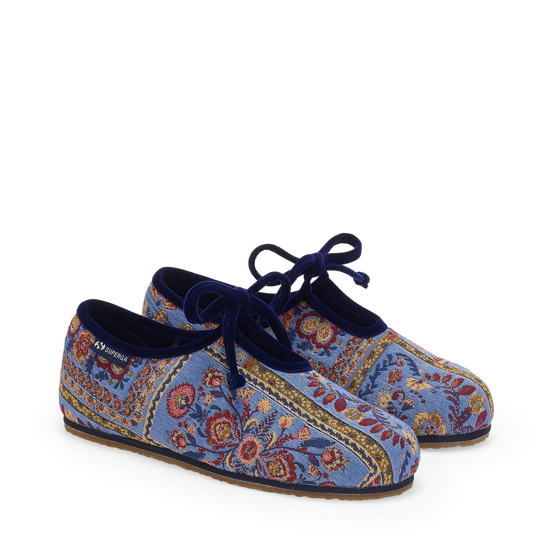 1997 BALLERINA TAPESTRY - Ballerine - Ballerina - Woman - Blue Avion-Beige-Red main