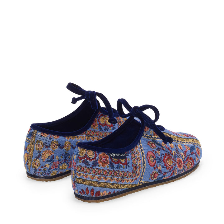 1997 BALLERINA TAPESTRY - Ballerine - Ballerina - Woman - Blue Avion-Beige-Red 3