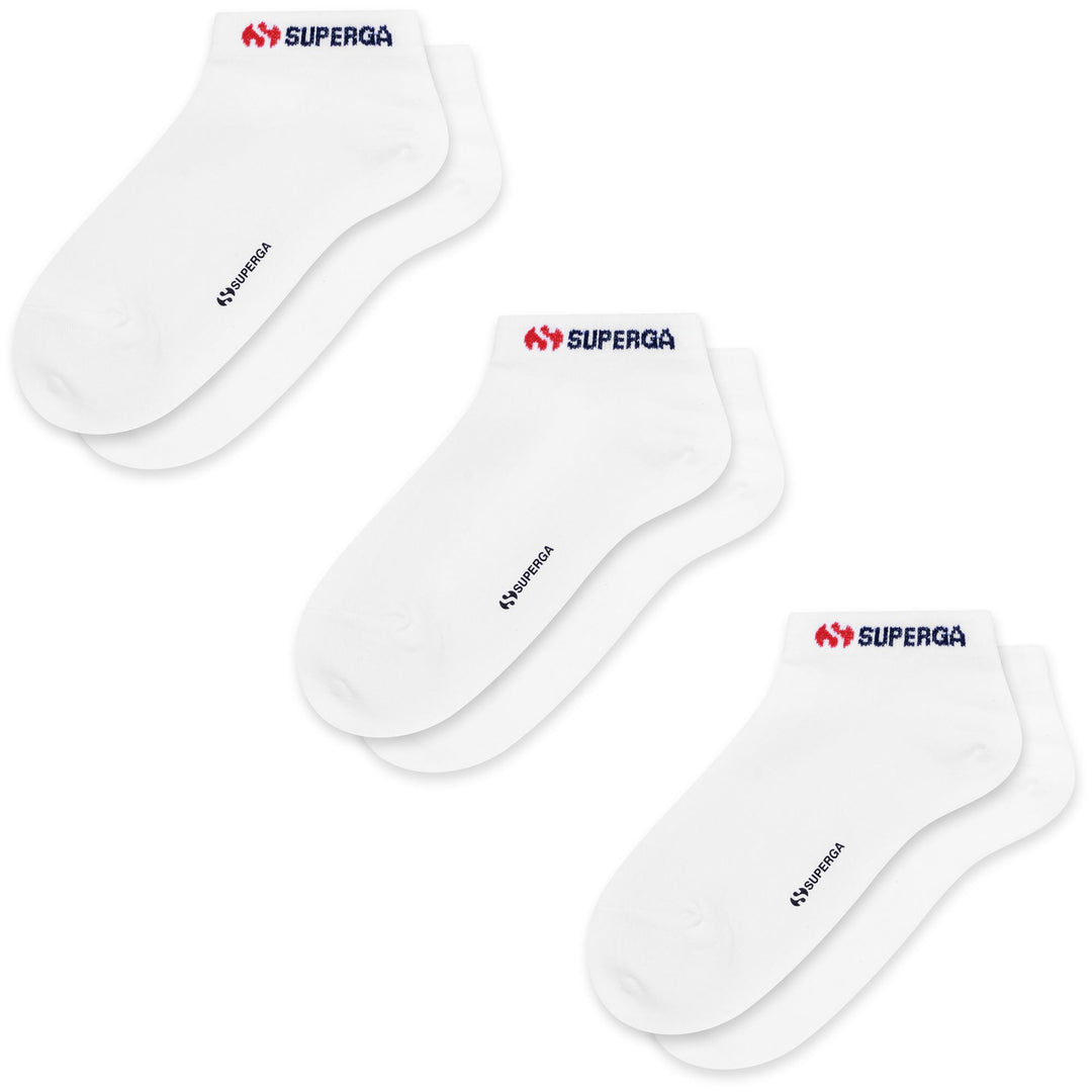 Unisex White Inliner Socks 01