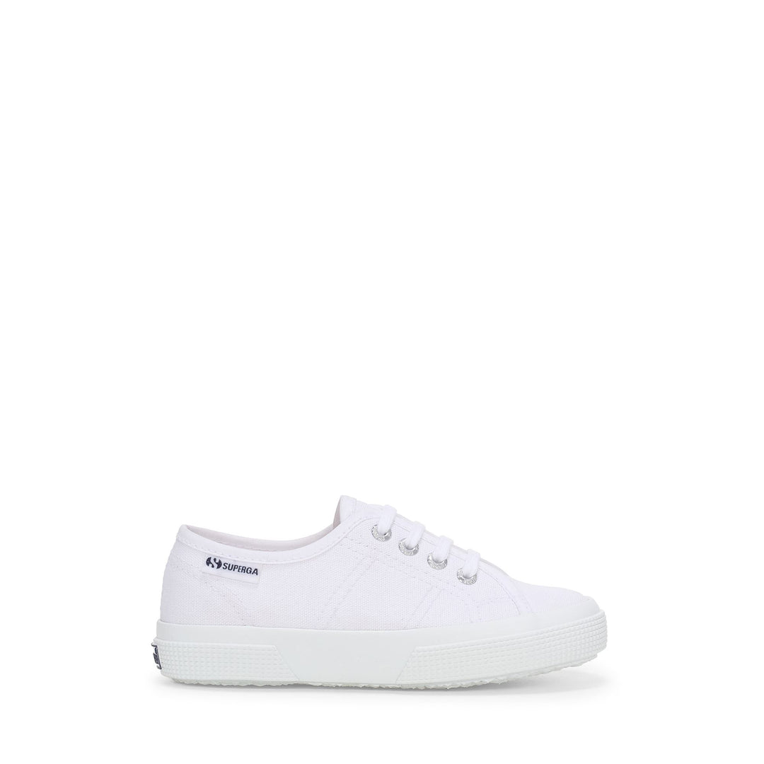 Children's Sneakers White with Cotton Upper 01