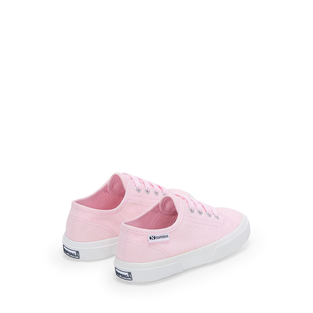 Baskets roses pour enfants avec tige en coton main