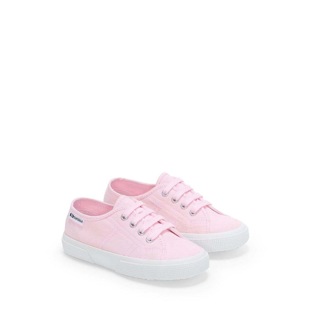 Baskets roses pour enfants avec tige en coton main