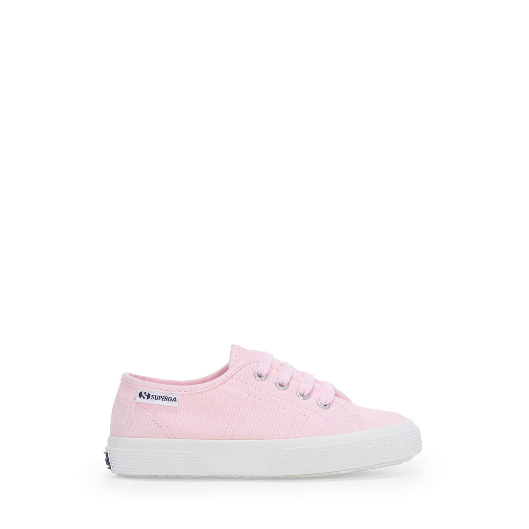 Children's Sneakers in Pink with Cotton Upper 01