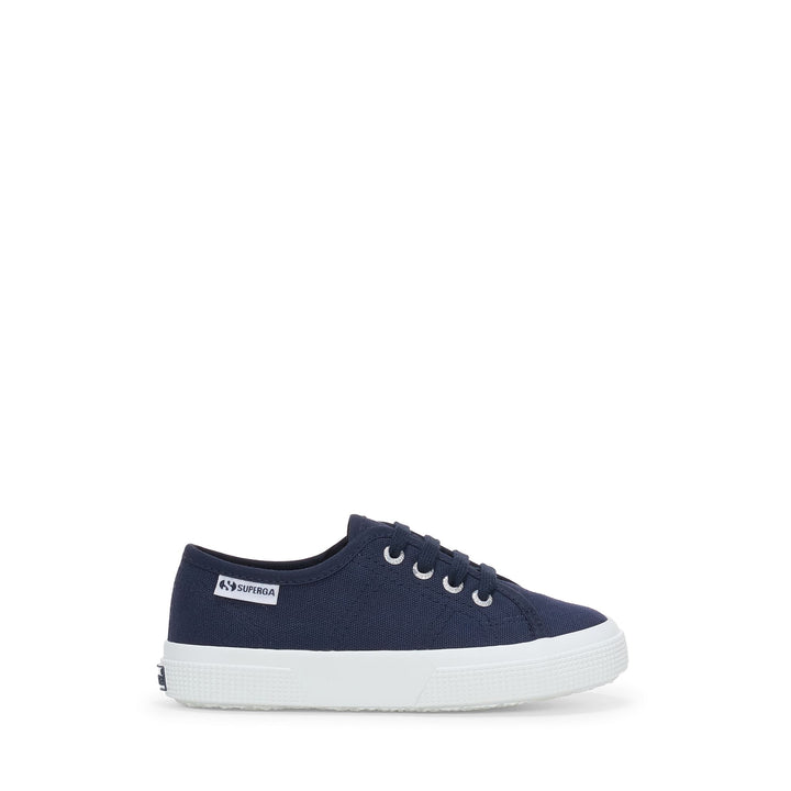 Children's Sneakers in Navy with Cotton Upper 1