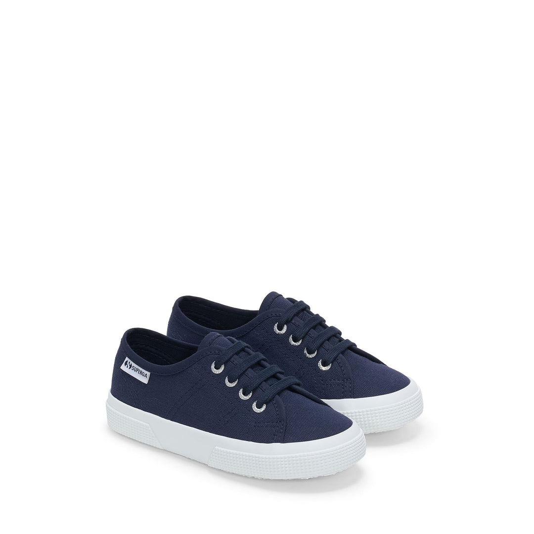 Children's Sneakers in Navy with Cotton Upper main