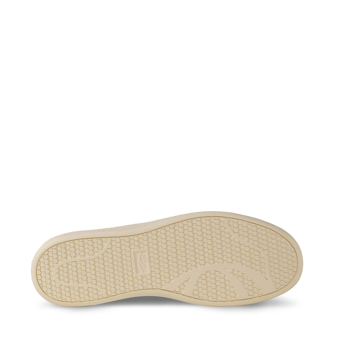 Unisex White Low Cut Sneakers with Leather Upper main