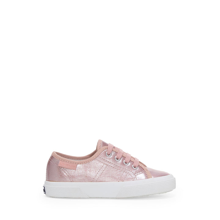 3750 KIDS LUNAR - Le Superga - Low Cut - Girl - Pink Skin-White 1