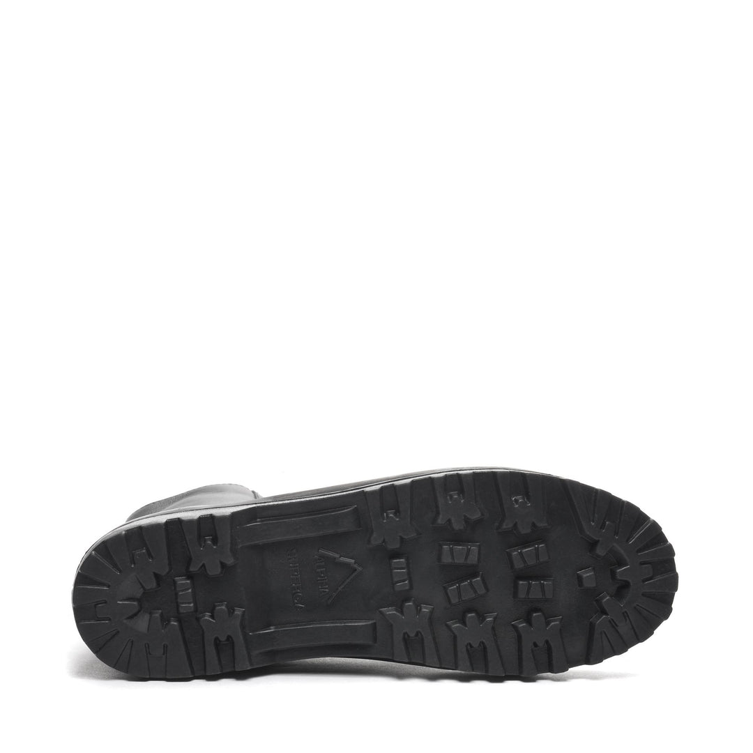 Woman's Ankle Total Black Boots with Nappa Upper main