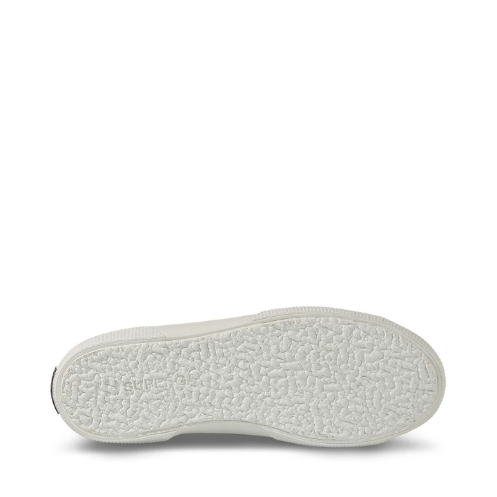 Woman's Low Cut Silver Sneakers with Synthetic Upper 5