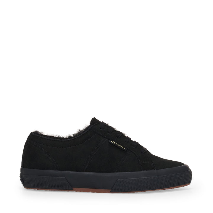 2750 SHEARLING - Le Superga - Escote Bajo - Mujer - Full Black-Black 1