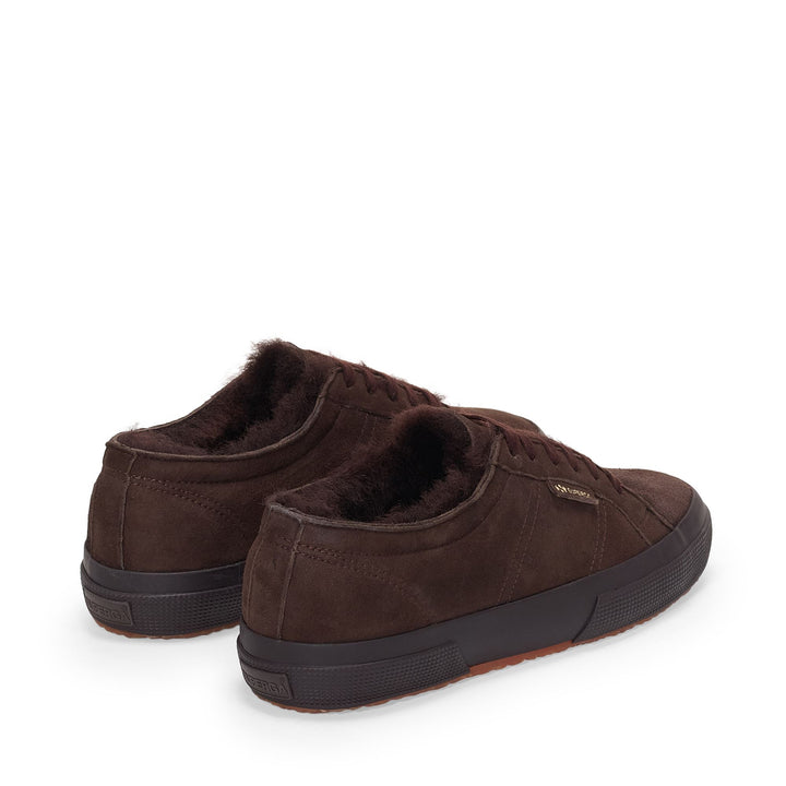 2750 SHEARLING - Le Superga - Escote Bajo - Mujer - Full Dk Chocolate-Brown Java 3