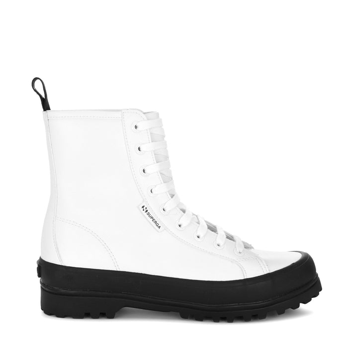 Woman's Ankle White Boots with Cotton Lining 1