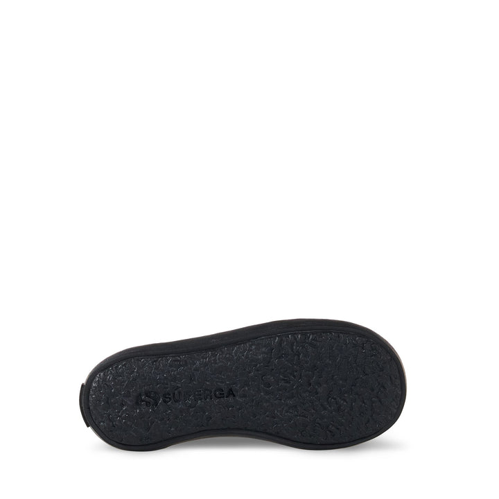 Girl's Black Ballerina with Mesh Upper 5