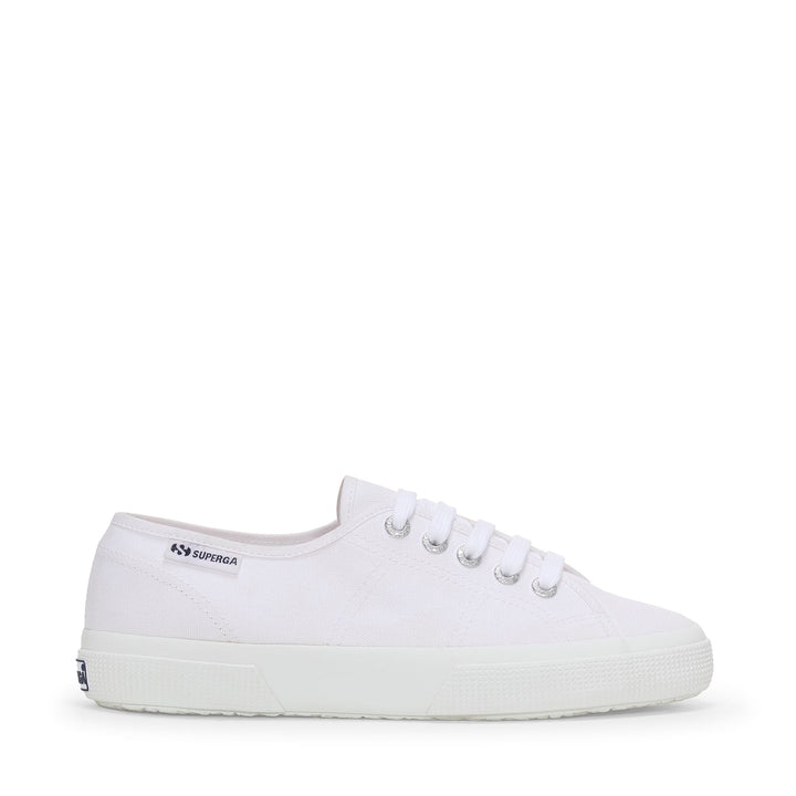 Unisex White Sneakers with Cotton Upper 1
