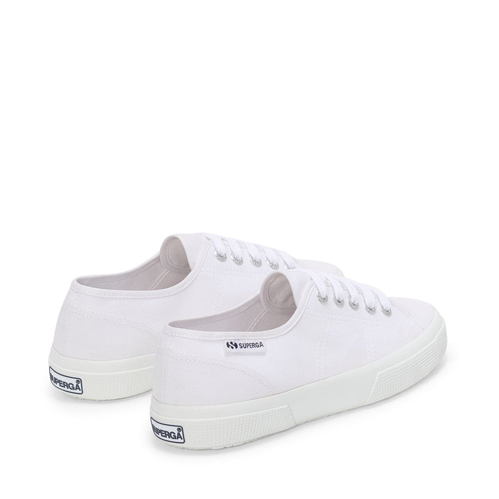 Unisex White Sneakers with Cotton Upper 3