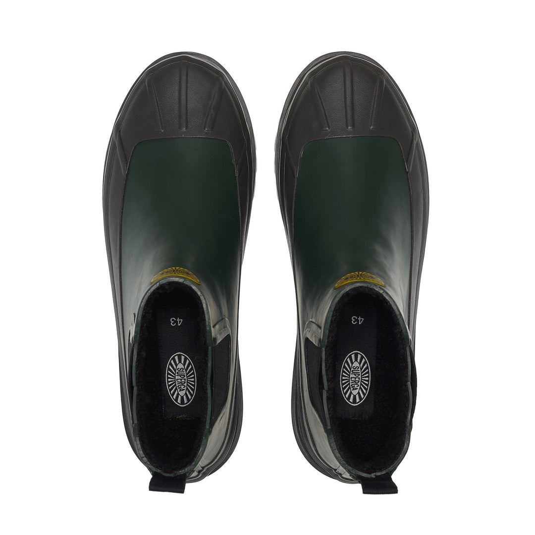 3334 RUBBER ALPINA DUCK - Gummistiefel - Mittlerer Schnitt - Unisex - Green-Brown main