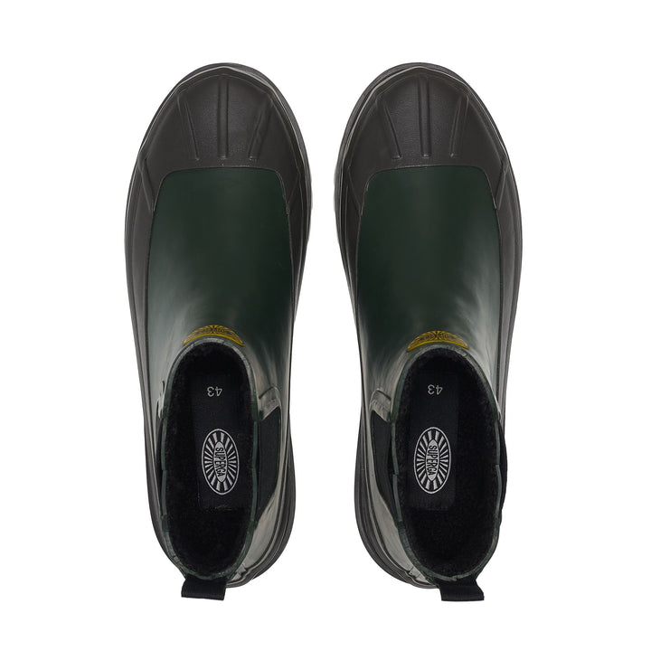 3334 RUBBER ALPINA DUCK - Gummistiefel - Mittlerer Schnitt - Unisex - Green-Brown 4