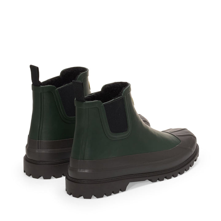 3334 RUBBER ALPINA DUCK - Gummistiefel - Mittlerer Schnitt - Unisex - Green-Brown 3