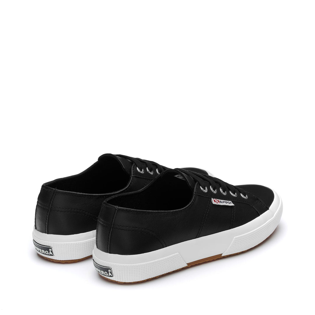 Schwarze Unisex-Sneaker mit Obermaterial aus Nappaleder main