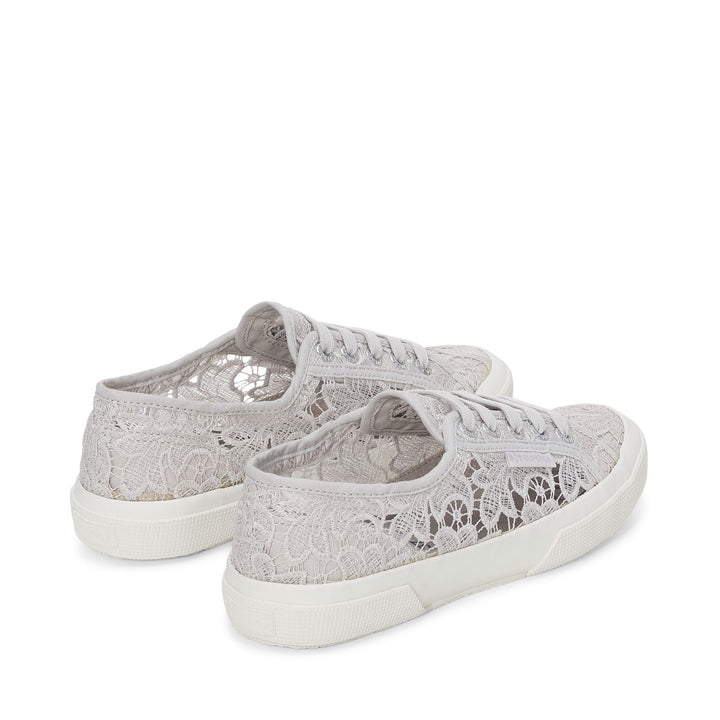 Woman's Classic Grey Sneakers with Cotton Upper 3