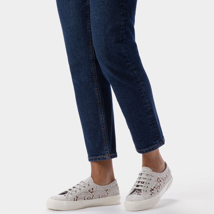 Woman's Classic Grey Sneakers with Cotton Upper 7