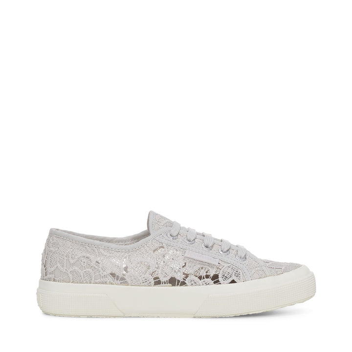 Woman's Classic Grey Sneakers with Cotton Upper 1