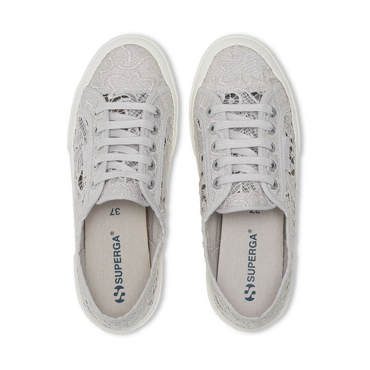 Woman's Classic Grey Sneakers with Cotton Upper 4
