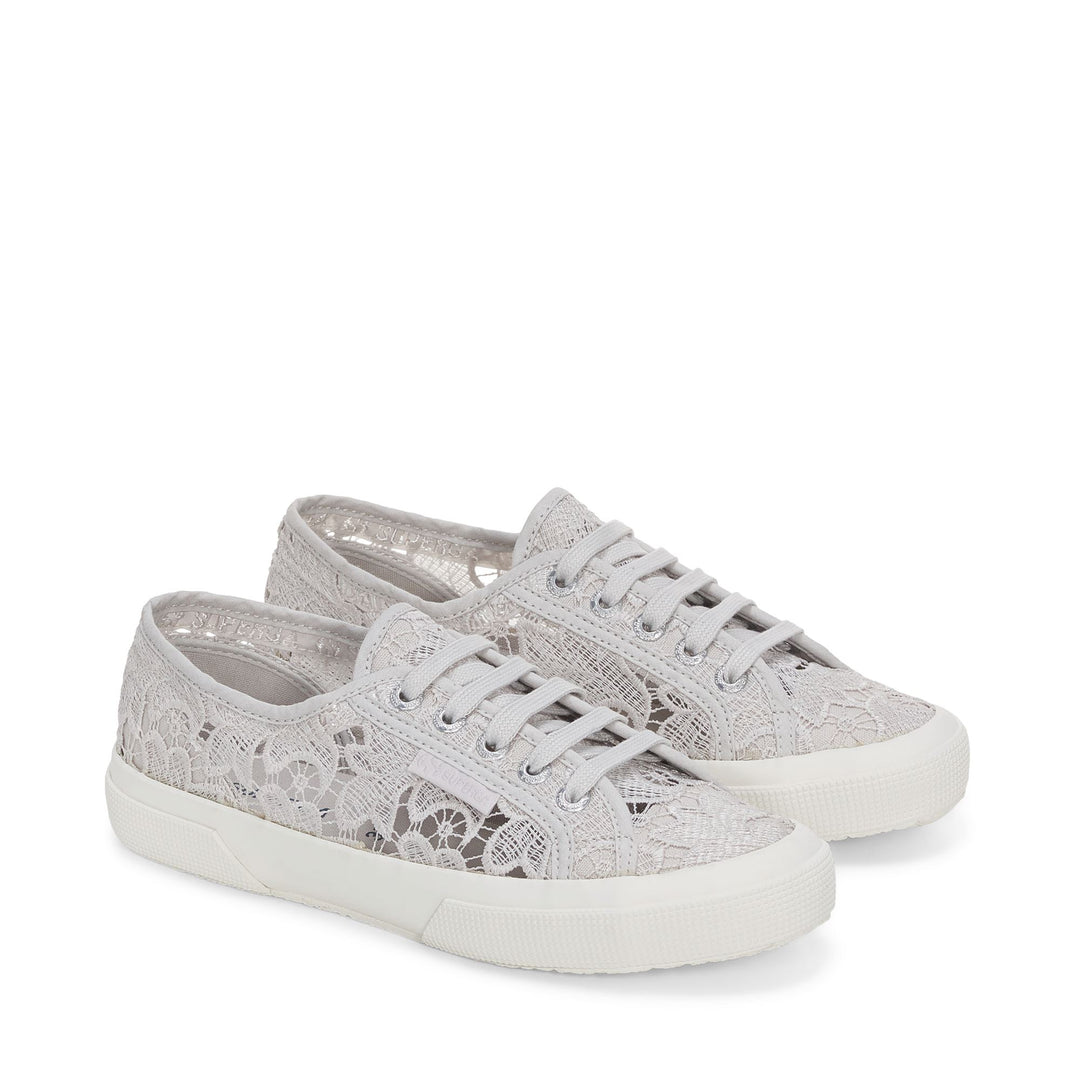 Woman's Classic Grey Sneakers with Cotton Upper main