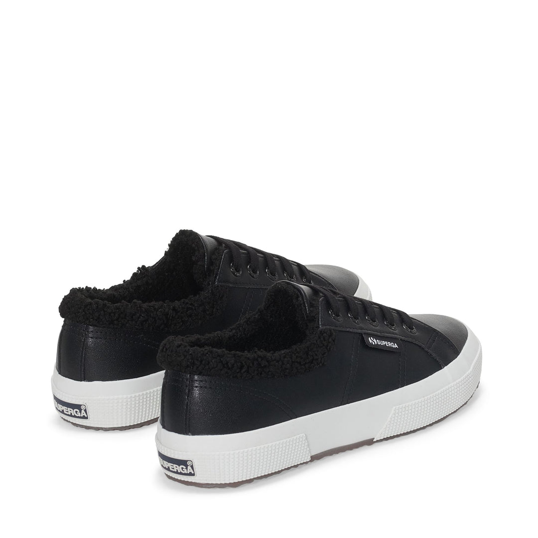 Unisex Black Low Cut Sneakers with Synthetic Upper main