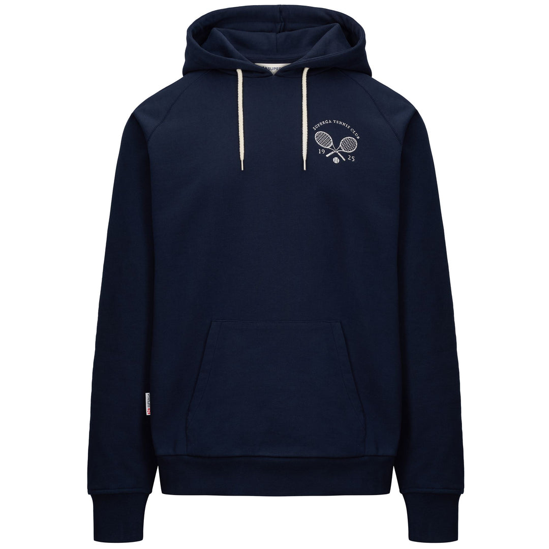 Unisex Blue Hoodie with Cotton Fleece 01