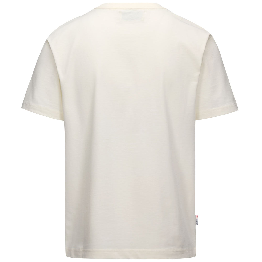 Weißes Unisex-T-Shirt mit Baumwollstoff main