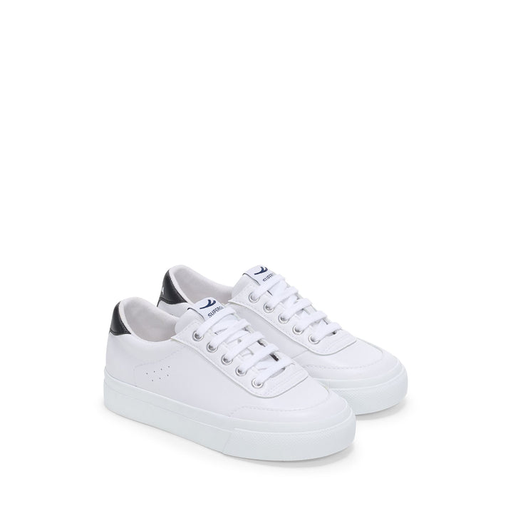 Baskets basses blanches pour enfants avec tige en coton 2