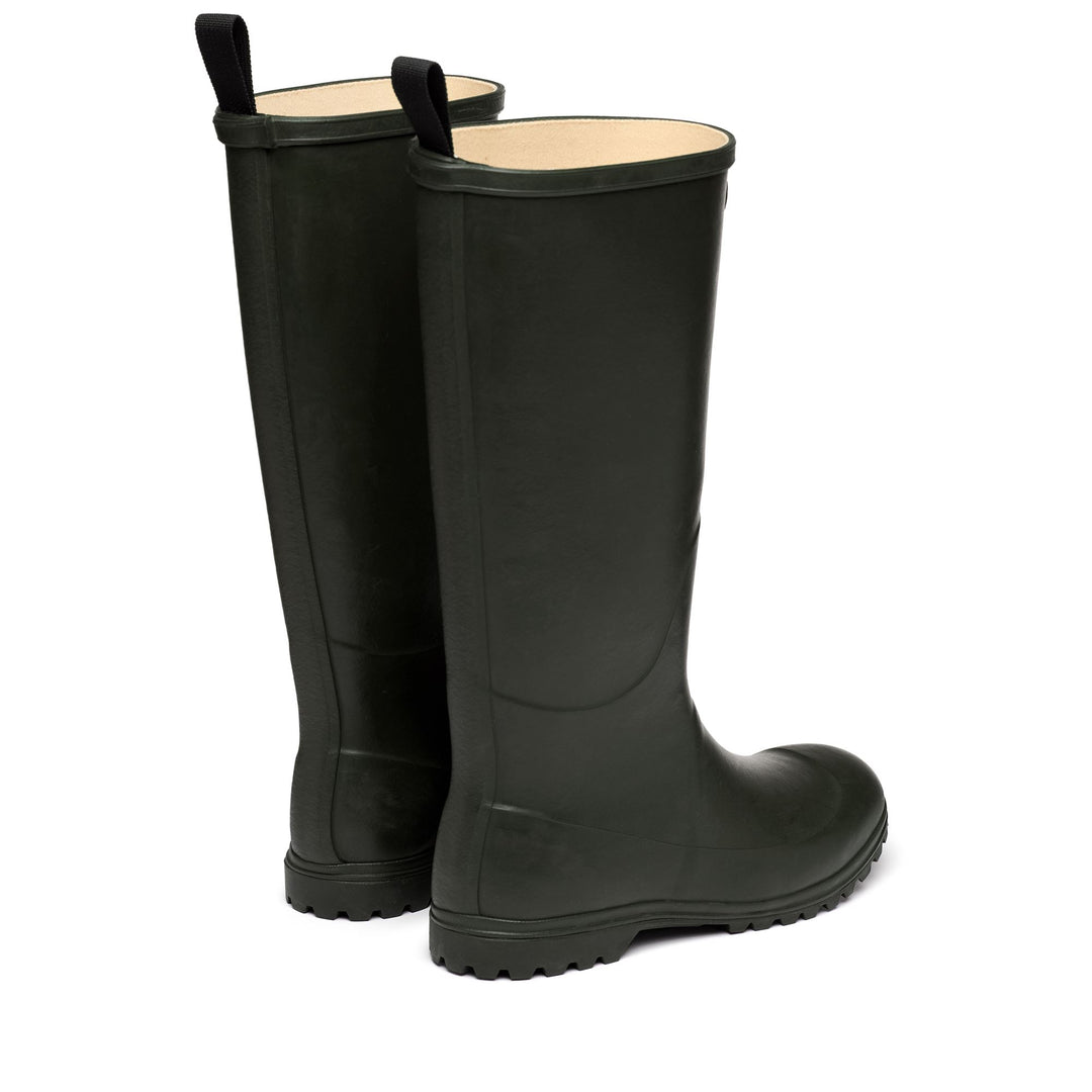 High Rubber Boots Woman Green Color main